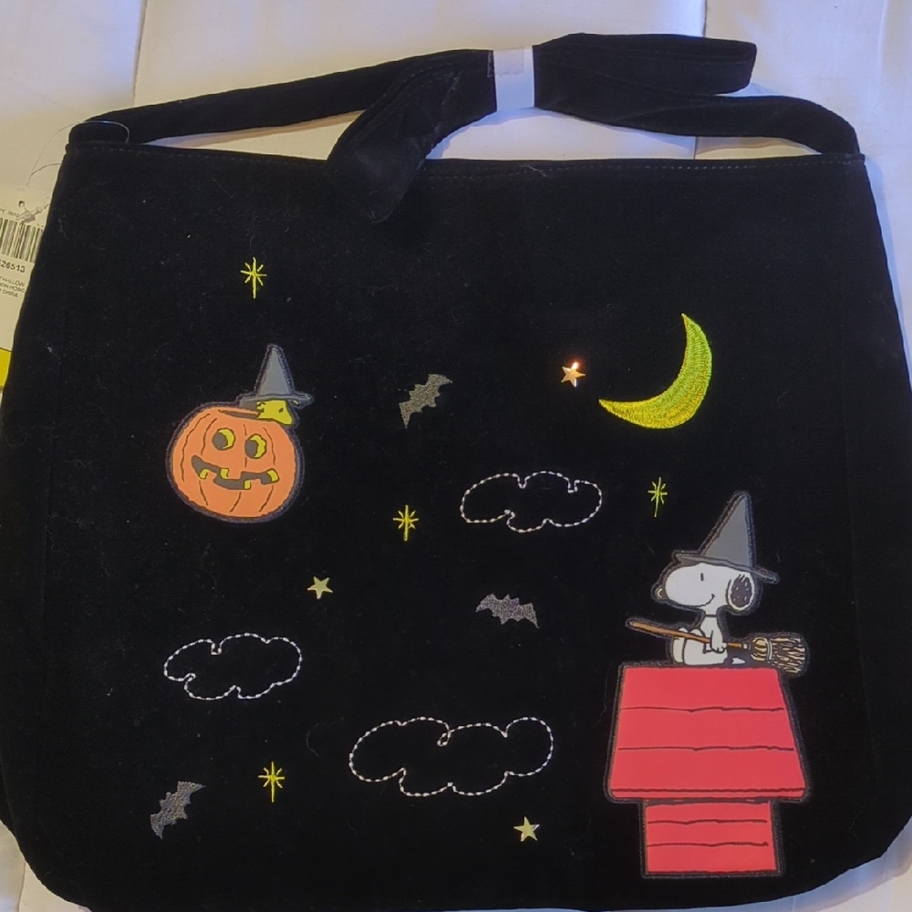Hot Topic Black Halloween Tote Bag